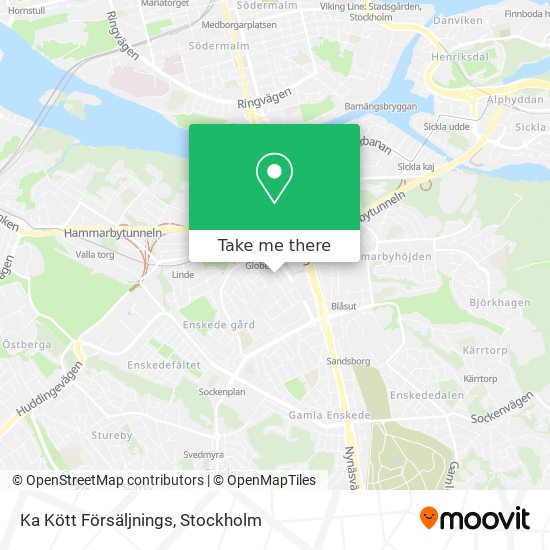 Ka Kött Försäljnings map