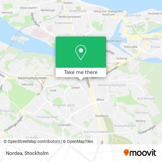 Nordea map