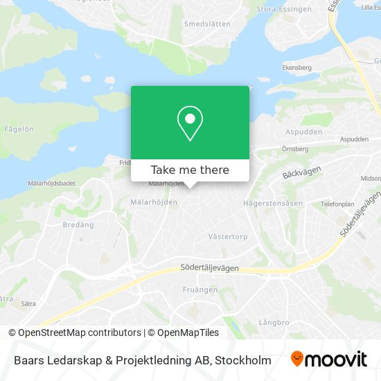 Baars Ledarskap & Projektledning AB map