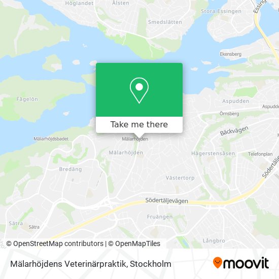 Mälarhöjdens Veterinärpraktik map