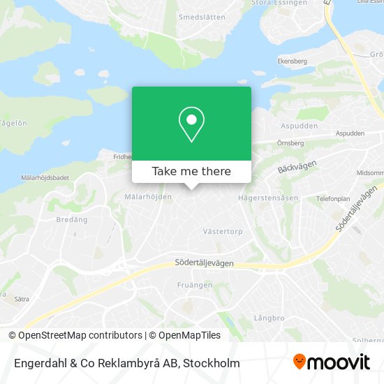 Engerdahl & Co Reklambyrå AB map