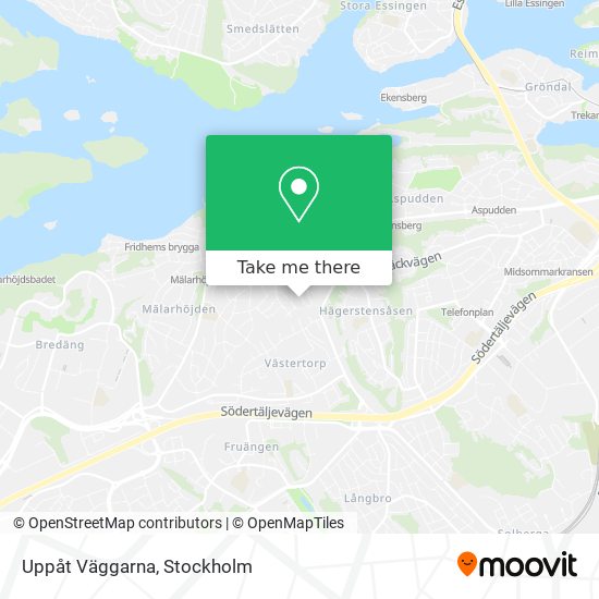 Uppåt Väggarna map