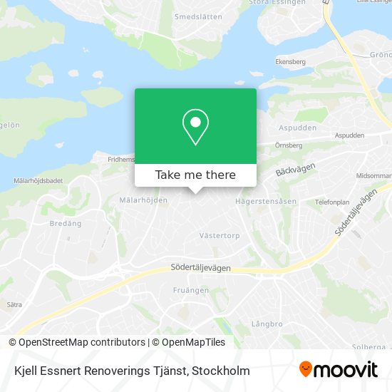 Kjell Essnert Renoverings Tjänst map