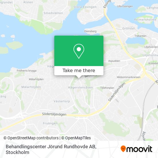Behandlingscenter Jörund Rundhovde AB map