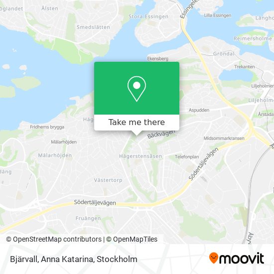 Bjärvall, Anna Katarina map