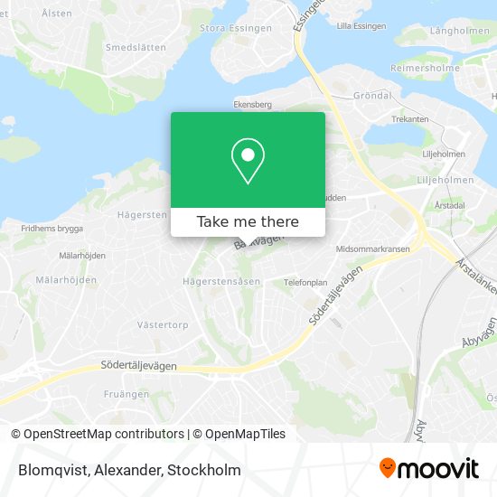 Blomqvist, Alexander map