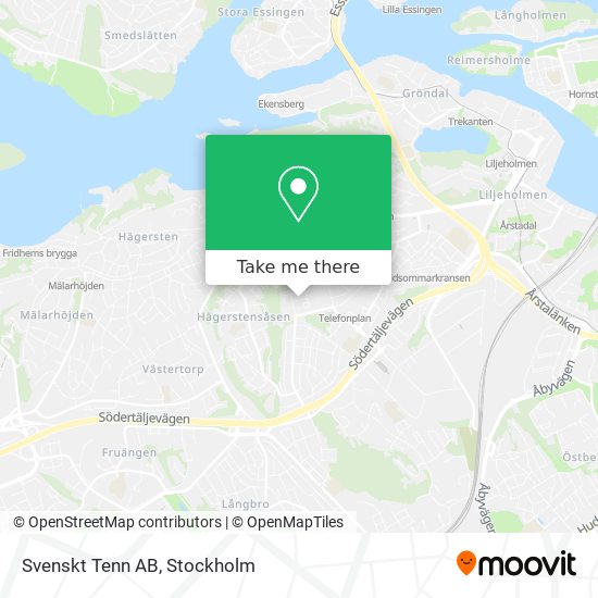 Svenskt Tenn AB map