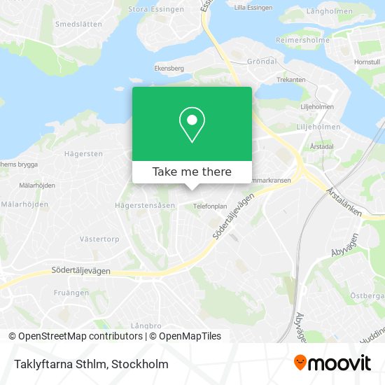 Taklyftarna Sthlm map