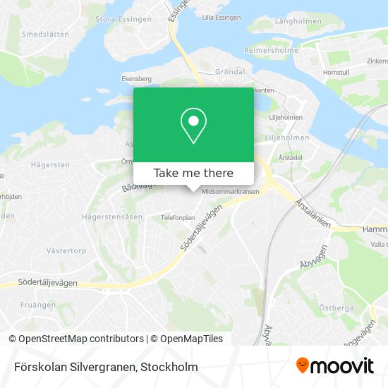 Förskolan Silvergranen map