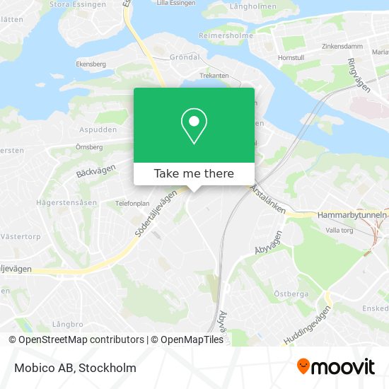 Mobico AB map
