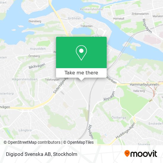 Digipod Svenska AB map