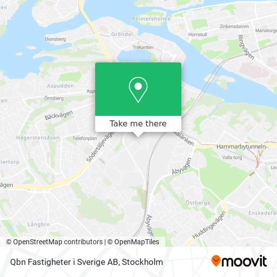 Qbn Fastigheter i Sverige AB map