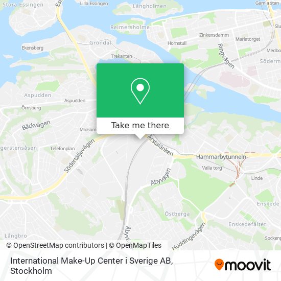 International Make-Up Center i Sverige AB map