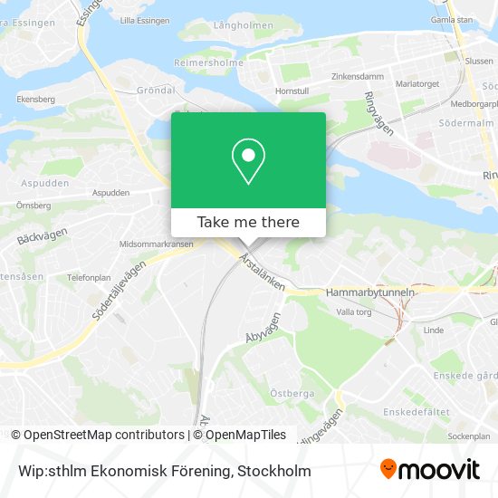 Wip:sthlm Ekonomisk Förening map
