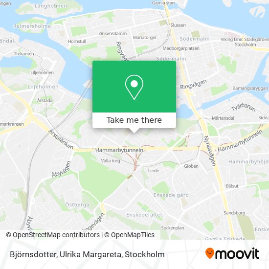 Björnsdotter, Ulrika Margareta map