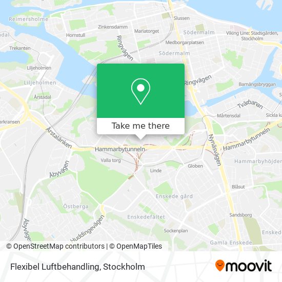 Flexibel Luftbehandling map