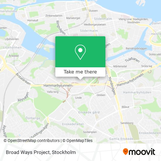 Broad Ways Project map