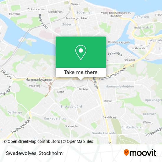 Swedewolves map