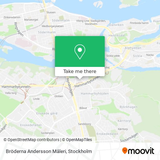 Bröderna Andersson Måleri map