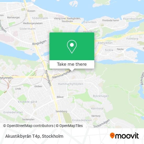 Akustikbyrån T4p map