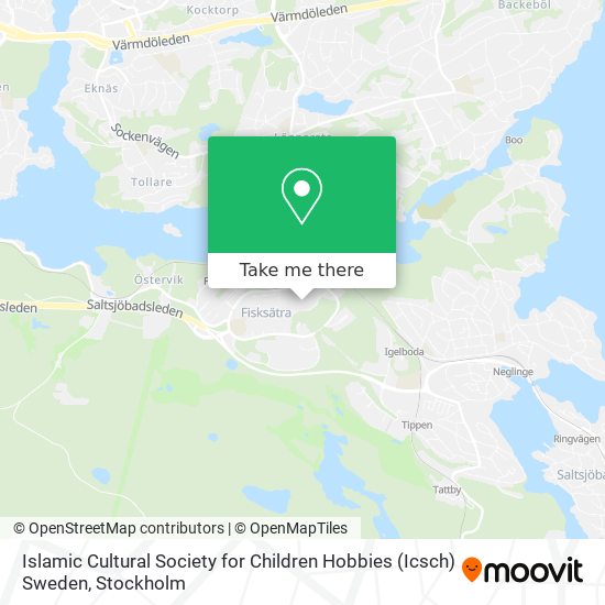 Islamic Cultural Society for Children Hobbies (Icsch) Sweden map