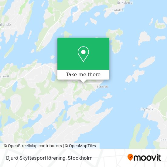 Djurö Skyttesportförening map