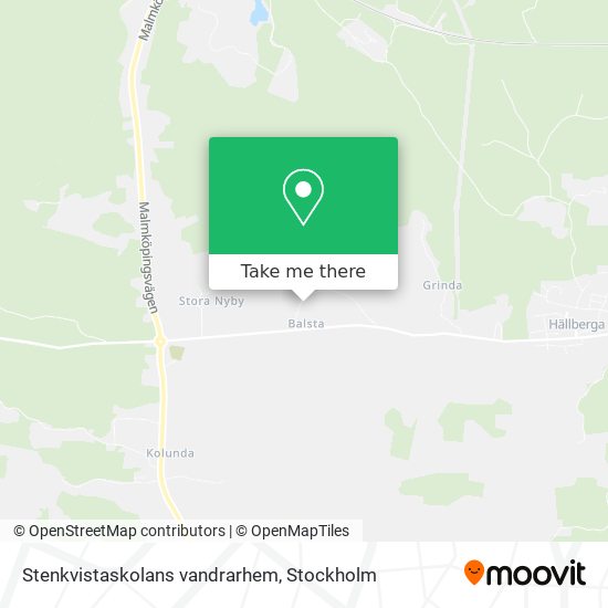 Stenkvistaskolans vandrarhem map