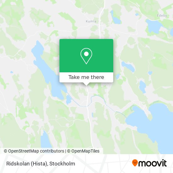 Ridskolan (Hista) map