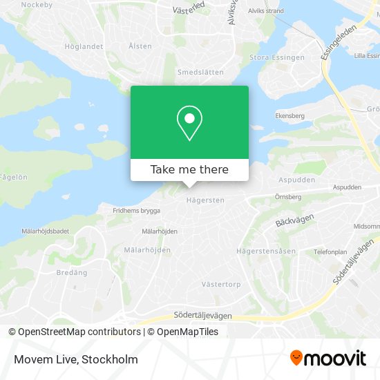 Movem Live map