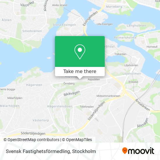 Svensk Fastighetsförmedling map