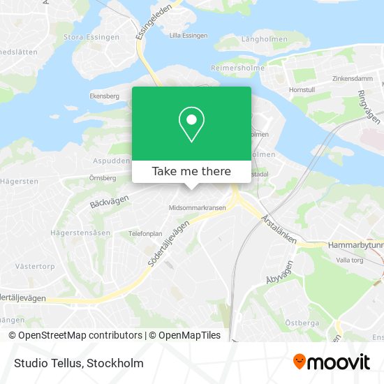 Studio Tellus map