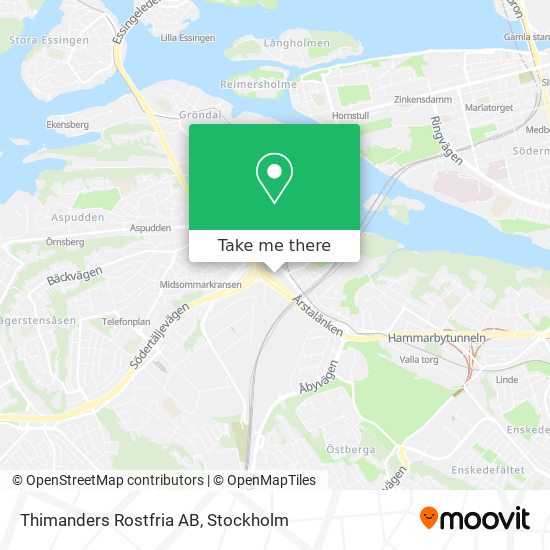 Thimanders Rostfria AB map