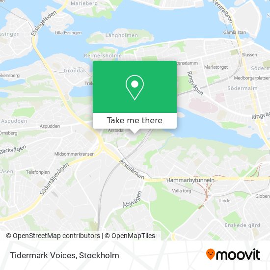 Tidermark Voices map