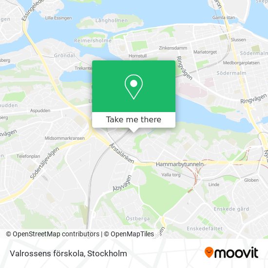 Valrossens förskola map