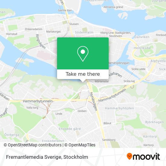 Fremantlemedia Sverige map