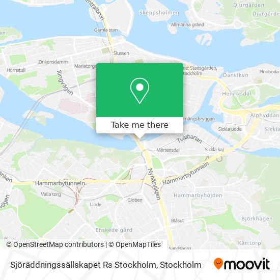 Sjöräddningssällskapet Rs Stockholm map