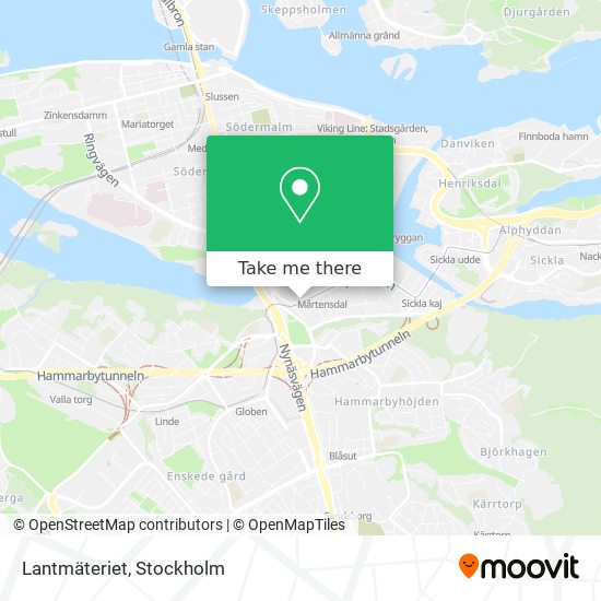 Lantmäteriet map