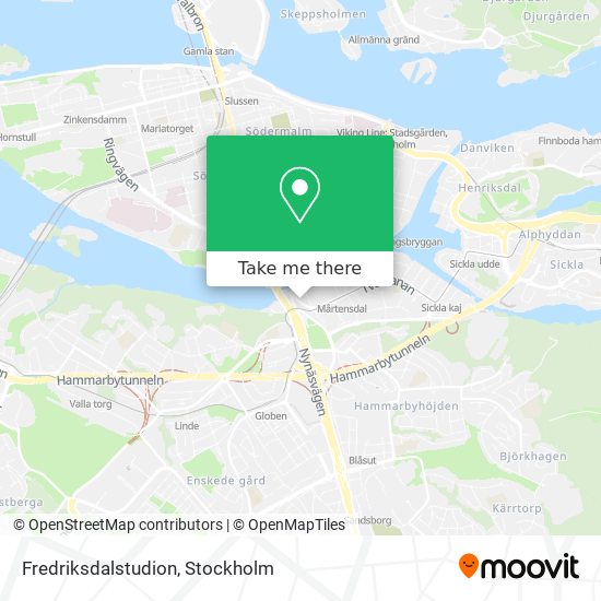 Fredriksdalstudion map