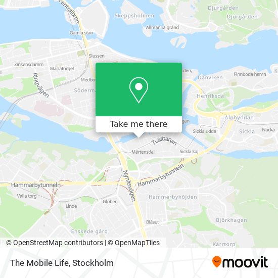 The Mobile Life map