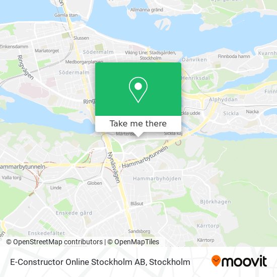 E-Constructor Online Stockholm AB map