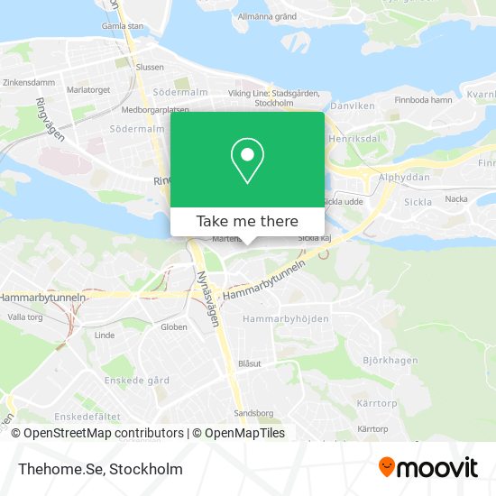 Thehome.Se map