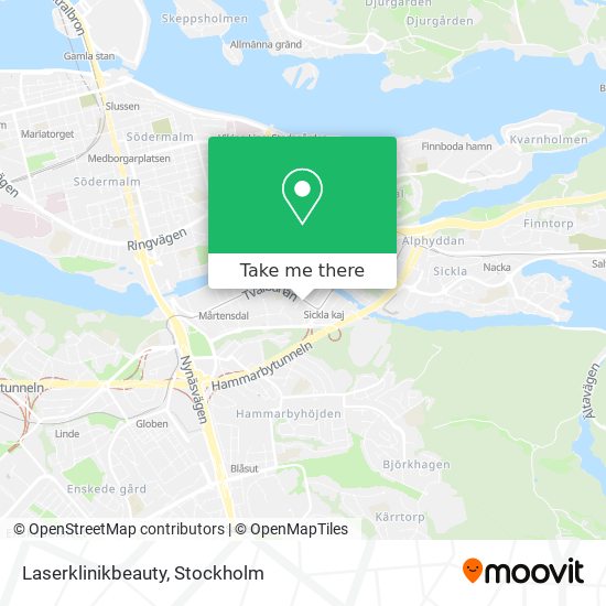 Laserklinikbeauty map