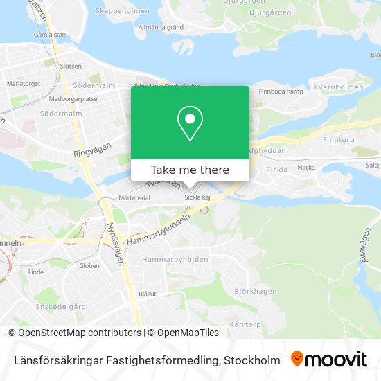 Länsförsäkringar Fastighetsförmedling map