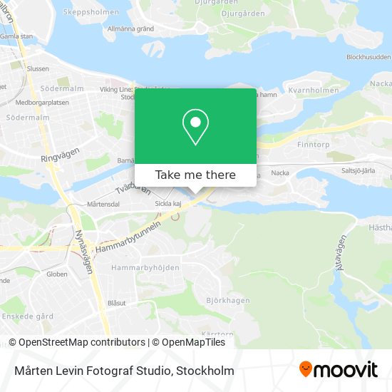 Mårten Levin Fotograf Studio map