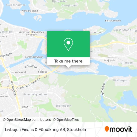 Livbojen Finans & Försäkring AB map