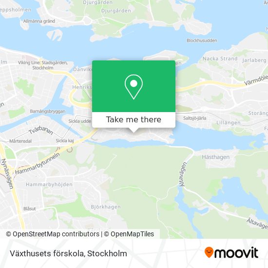 Växthusets förskola map