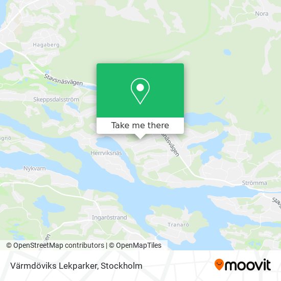 Värmdöviks Lekparker map