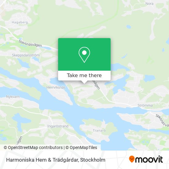 Harmoniska Hem & Trädgårdar map