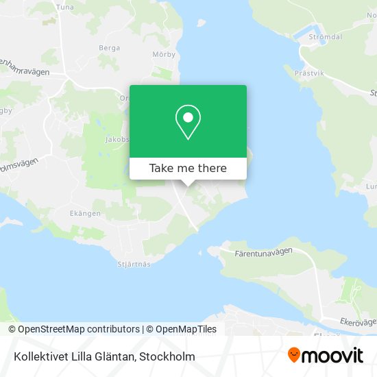 Kollektivet Lilla Gläntan map