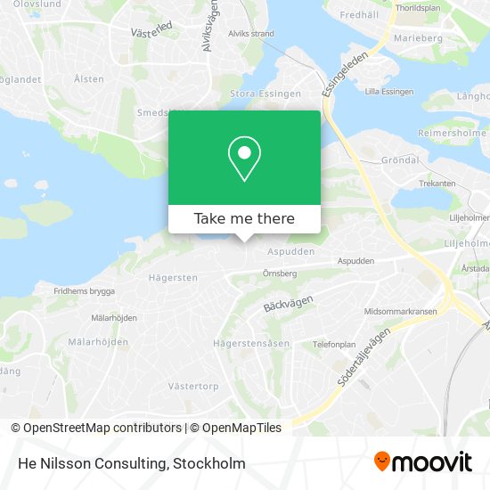 He Nilsson Consulting map